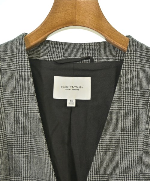 BEAUTY&YOUTH UNITED ARROWS（ビューティーアンドユースユナイテッドアローズ）ノーカラージャケット グレー サイズ:M レディース/2200715080153