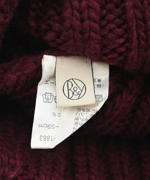 BEAUTY&YOUTH UNITED ARROWS（ビューティーアンドユースユナイテッドアローズ）ニットキャップ・ビーニー 赤 サイズ:- メンズ/2200629753181