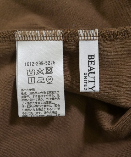 BEAUTY&YOUTH UNITED ARROWS（ビューティーアンドユースユナイテッドアローズ）Tシャツ・カットソー 茶 サイズ:-(S位) レディース/2200633654054