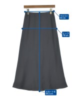 BEAUTY&YOUTH UNITED ARROWS（ビューティーアンドユースユナイテッドアローズ）ロング・マキシ丈スカート グレー サイズ:M レディース/2200610259128