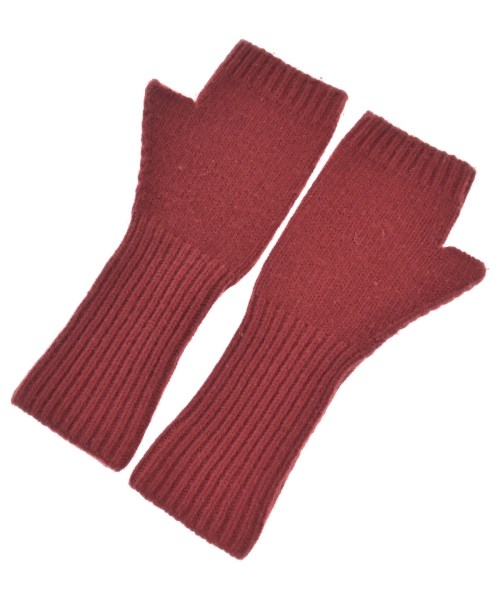 BEAUTY&YOUTH UNITED ARROWS（ビューティーアンドユースユナイテッドアローズ）手袋 赤 サイズ:- レディース/2200635164094