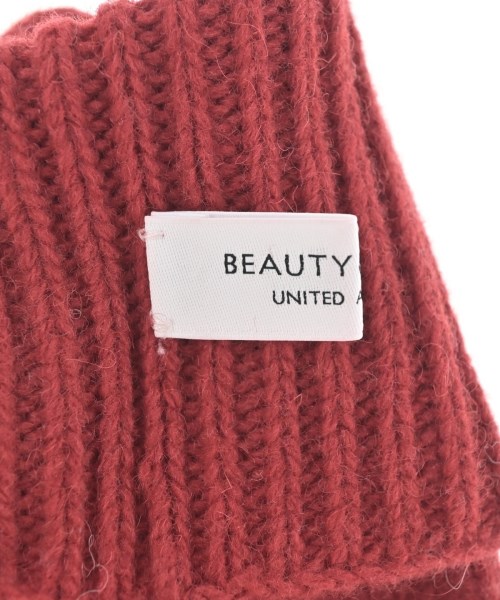 BEAUTY&YOUTH UNITED ARROWS（ビューティーアンドユースユナイテッドアローズ）手袋 赤 サイズ:- レディース/2200635164094