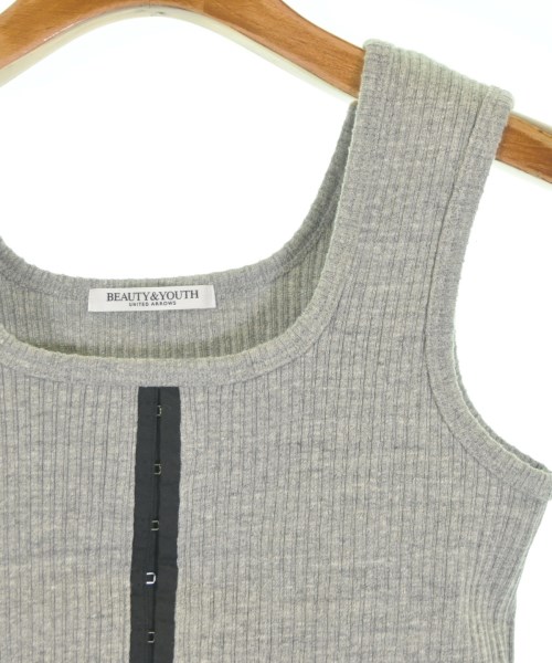 BEAUTY&YOUTH UNITED ARROWS（ビューティーアンドユースユナイテッドアローズ）タンクトップ グレー サイズ:F レディース/2200628470126