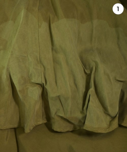 BEAUTY&YOUTH UNITED ARROWS（ビューティーアンドユースユナイテッドアローズ）ロング・マキシ丈スカート カーキ サイズ:S レディース/2200636376052