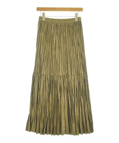 BEAUTY&YOUTH UNITED ARROWS（ビューティーアンドユースユナイテッドアローズ）ロング・マキシ丈スカート カーキ サイズ:S レディース/2200636238046