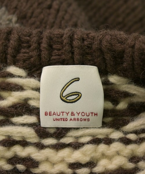 BEAUTY&YOUTH UNITED ARROWS（ビューティーアンドユースユナイテッドアローズ）ニット・セーター 茶 サイズ:F レディース/2200638006018
