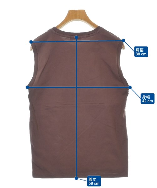 BEAUTY&YOUTH UNITED ARROWS（ビューティーアンドユースユナイテッドアローズ）ノースリーブ 茶 サイズ:F レディース/2200646614021