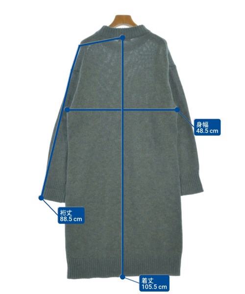 BEAUTY&YOUTH UNITED ARROWS（ビューティーアンドユースユナイテッドアローズ）ワンピース 青 サイズ:-(M位) レディース/2200637566049