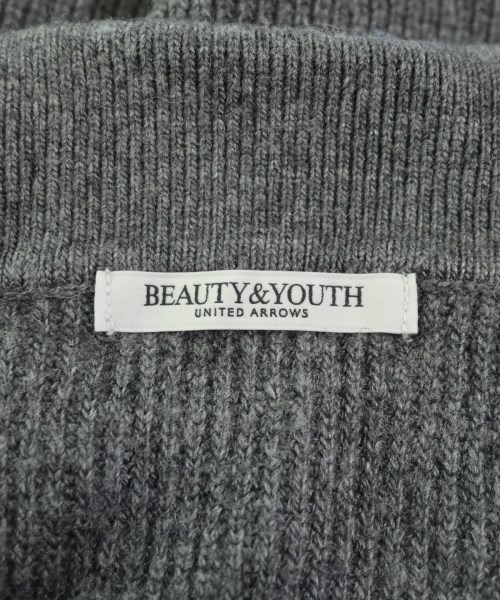 BEAUTY&YOUTH UNITED ARROWS（ビューティーアンドユースユナイテッドアローズ）ニット・セーター グレー サイズ:F レディース/2200646863047
