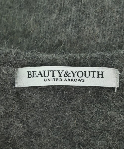 BEAUTY&YOUTH UNITED ARROWS（ビューティーアンドユースユナイテッドアローズ）ニット・セーター グレー サイズ:F レディース/2200646923024