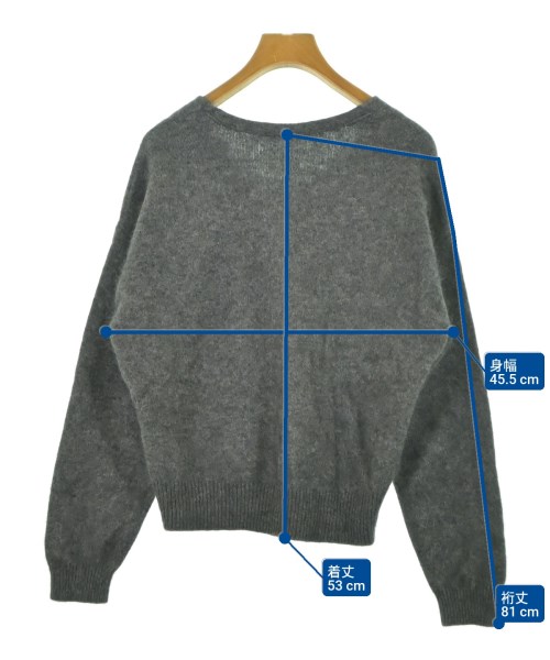 BEAUTY&YOUTH UNITED ARROWS（ビューティーアンドユースユナイテッドアローズ）ニット・セーター グレー サイズ:F レディース/2200646923024