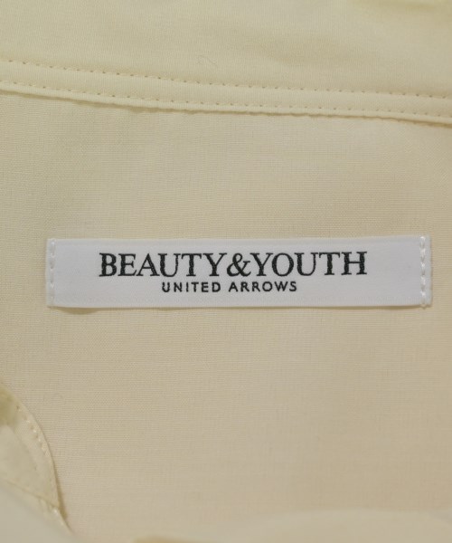 BEAUTY&YOUTH UNITED ARROWS（ビューティーアンドユースユナイテッドアローズ）カジュアルシャツ 黄 サイズ:F レディース/2200640224011