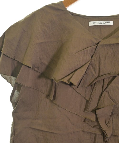 BEAUTY&YOUTH UNITED ARROWS（ビューティーアンドユースユナイテッドアローズ）ブラウス 茶 サイズ:F レディース/2200640733087