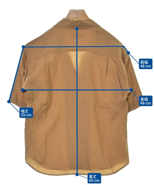 BEAUTY&YOUTH UNITED ARROWS（ビューティーアンドユースユナイテッドアローズ）カジュアルシャツ 茶 サイズ:-(XL位) レディース/2200647521250