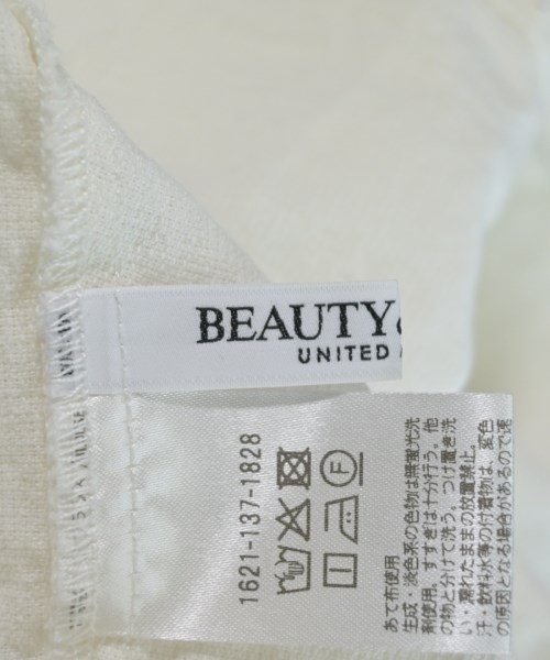 BEAUTY&YOUTH UNITED ARROWS（ビューティーアンドユースユナイテッドアローズ）ブラウス 白 サイズ:F レディース/2200638703108