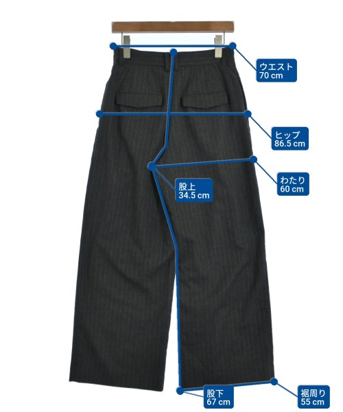 BEAUTY&YOUTH UNITED ARROWS（ビューティーアンドユースユナイテッドアローズ）スラックス グレー サイズ:M レディース/2200647899038