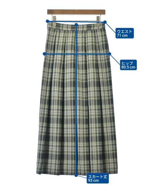 BEAUTY&YOUTH UNITED ARROWS（ビューティーアンドユースユナイテッドアローズ）ロング・マキシ丈スカート 緑 サイズ:M レディース/2200647899045