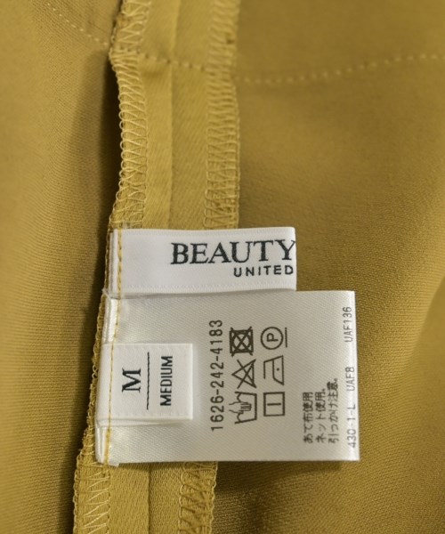 BEAUTY&YOUTH UNITED ARROWS（ビューティーアンドユースユナイテッドアローズ）ワンピース ゴールド サイズ:M レディース/2200648122098