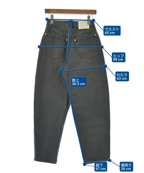 BEAUTY&YOUTH UNITED ARROWS（ビューティーアンドユースユナイテッドアローズ）デニムパンツ グレー サイズ:S レディース/2200634991776