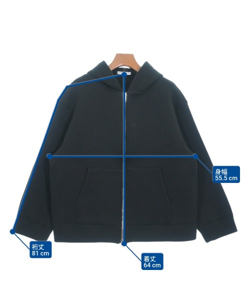 BEAUTY&YOUTH UNITED ARROWS（ビューティーアンドユースユナイテッドアローズ）パーカー 黒 サイズ:S レディース/2200643545021