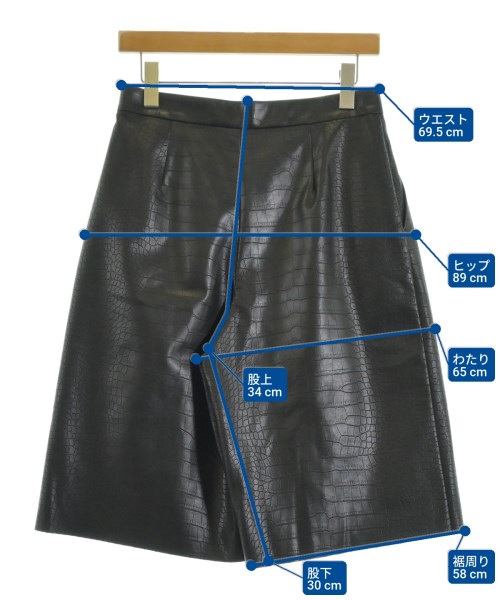 BEAUTY&YOUTH UNITED ARROWS（ビューティーアンドユースユナイテッドアローズ）ショートパンツ 黒 サイズ:M レディース/2200648867012