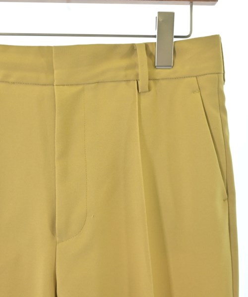 BEAUTY&YOUTH UNITED ARROWS（ビューティーアンドユースユナイテッドアローズ）スラックス 黄 サイズ:L レディース/2200639805016