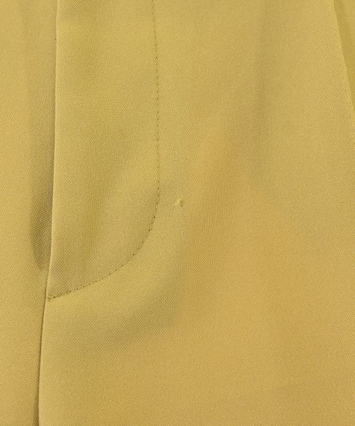 BEAUTY&YOUTH UNITED ARROWS（ビューティーアンドユースユナイテッドアローズ）スラックス 黄 サイズ:L レディース/2200639805016