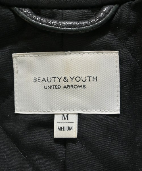 BEAUTY&YOUTH UNITED ARROWS（ビューティーアンドユースユナイテッドアローズ）ライダース 黒 サイズ:M レディース/2200645638141