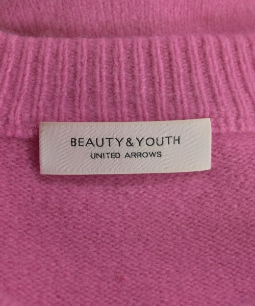 BEAUTY&YOUTH UNITED ARROWS（ビューティーアンドユースユナイテッドアローズ）ニット・セーター ピンク サイズ:M レディース/2200637124089