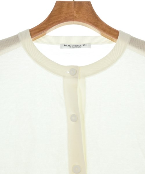 BEAUTY&YOUTH UNITED ARROWS（ビューティーアンドユースユナイテッドアローズ）カーディガン 白 サイズ:F レディース/2200640055097