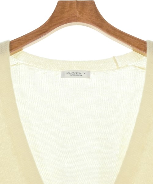 BEAUTY&YOUTH UNITED ARROWS（ビューティーアンドユースユナイテッドアローズ）カーディガン 白 サイズ:F レディース/2200645896190