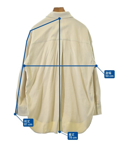 BEAUTY&YOUTH UNITED ARROWS（ビューティーアンドユースユナイテッドアローズ）カジュアルシャツ 白 サイズ:F レディース/2200649764129