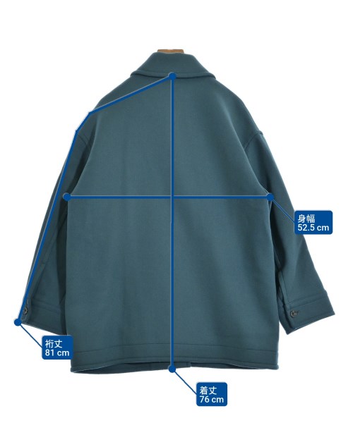 BEAUTY&YOUTH UNITED ARROWS（ビューティーアンドユースユナイテッドアローズ）ステンカラーコート 青 サイズ:M レディース/2200646199016