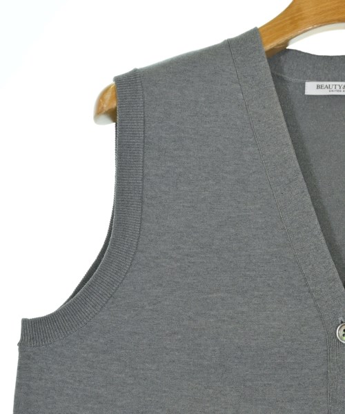 BEAUTY&YOUTH UNITED ARROWS（ビューティーアンドユースユナイテッドアローズ）ベスト/ノースリーブ グレー サイズ:-(XL位) レディース/2200642449092