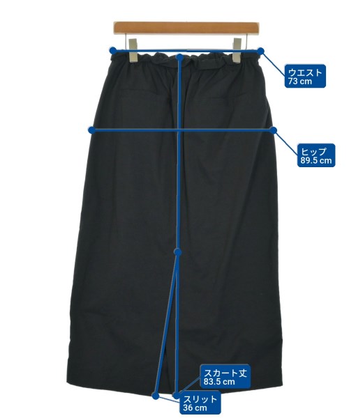 BEAUTY&YOUTH UNITED ARROWS（ビューティーアンドユースユナイテッドアローズ）ロング・マキシ丈スカート 黒 サイズ:M レディース/2200643613065