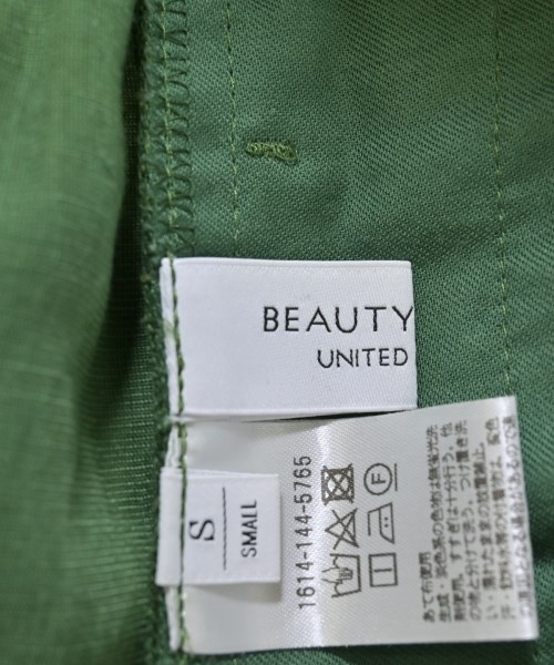 BEAUTY&YOUTH UNITED ARROWS（ビューティーアンドユースユナイテッドアローズ）スラックス 緑 サイズ:S レディース/2200650338098