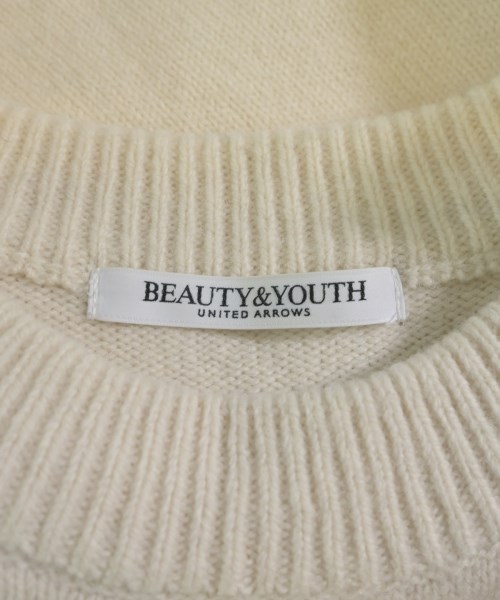 BEAUTY&YOUTH UNITED ARROWS（ビューティーアンドユースユナイテッドアローズ）ニット・セーター ベージュ サイズ:M レディース/2200643684010