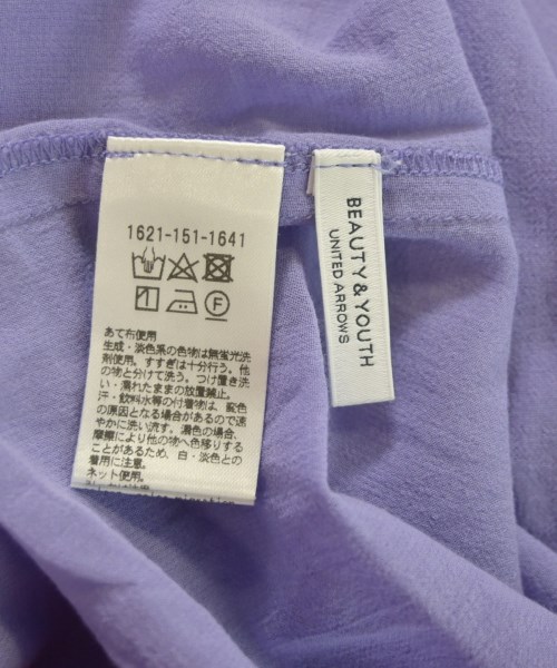 BEAUTY&YOUTH UNITED ARROWS（ビューティーアンドユースユナイテッドアローズ）ブラウス 紫 サイズ:F レディース/2200641922169