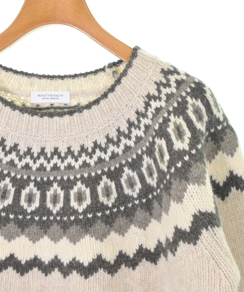 BEAUTY&YOUTH UNITED ARROWS（ビューティーアンドユースユナイテッドアローズ）ニット・セーター ベージュ サイズ:F レディース/2200630487020