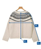 BEAUTY&YOUTH UNITED ARROWS（ビューティーアンドユースユナイテッドアローズ）ニット・セーター ベージュ サイズ:F レディース/2200630487020