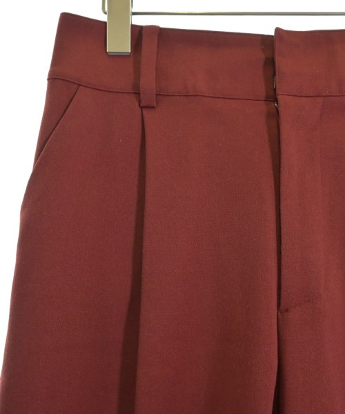 BEAUTY&YOUTH UNITED ARROWS（ビューティーアンドユースユナイテッドアローズ）スラックス 赤 サイズ:S レディース/2200648194088
