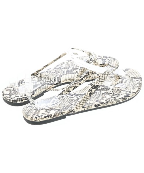 BEAUTY&YOUTH UNITED ARROWS（ビューティーアンドユースユナイテッドアローズ）サンダル 白 サイズ:EU38(24.5cm位) レディース/2200647584026