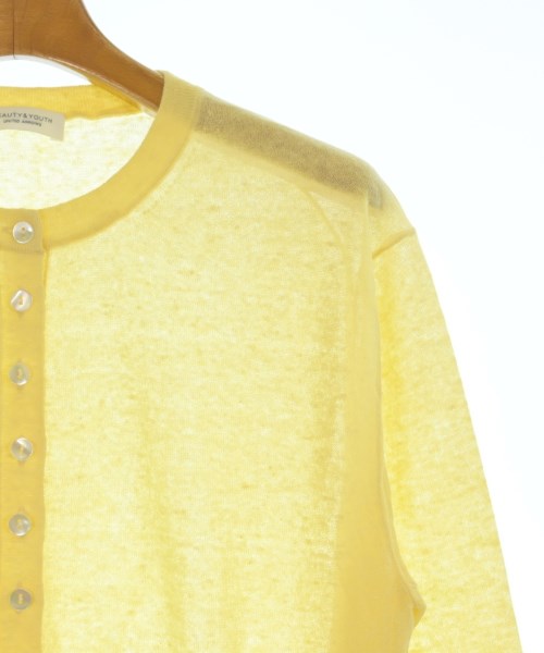 BEAUTY&YOUTH UNITED ARROWS（ビューティーアンドユースユナイテッドアローズ）カーディガン 黄 サイズ:-(M位) レディース/2200643369160