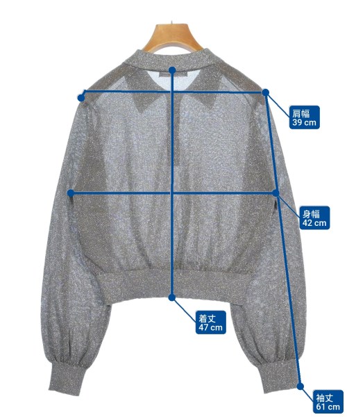 BEAUTY&YOUTH UNITED ARROWS（ビューティーアンドユースユナイテッドアローズ）ニット・セーター シルバー サイズ:-(M位) レディース/2200645446067