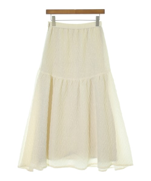 BEAUTY&YOUTH UNITED ARROWS（ビューティーアンドユースユナイテッドアローズ）ロング・マキシ丈スカート 白 サイズ:S レディース/2200645446128