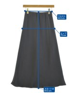 BEAUTY&YOUTH UNITED ARROWS（ビューティーアンドユースユナイテッドアローズ）ロング・マキシ丈スカート グレー サイズ:S レディース/2200644107075