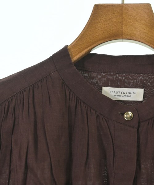 BEAUTY&YOUTH UNITED ARROWS（ビューティーアンドユースユナイテッドアローズ）ブラウス 茶 サイズ:F レディース/2200645867053