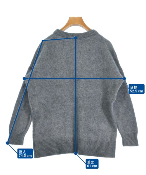 BEAUTY&YOUTH UNITED ARROWS（ビューティーアンドユースユナイテッドアローズ）ニット・セーター グレー サイズ:F レディース/2200652495034