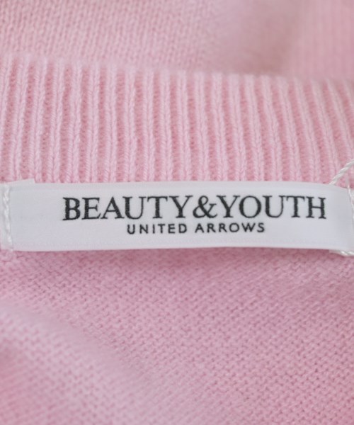 BEAUTY&YOUTH UNITED ARROWS（ビューティーアンドユースユナイテッドアローズ）ニット・セーター ピンク サイズ:F レディース/2200652773071