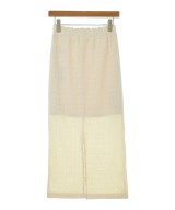 BEAUTY&YOUTH UNITED ARROWS（ビューティーアンドユースユナイテッドアローズ）ロング・マキシ丈スカート 黄 サイズ:S レディース/2200641482083